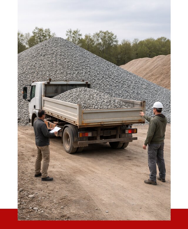 Купить гранитный щебень в Беслане от 2835 руб. | ПРОНЕРУДБсл