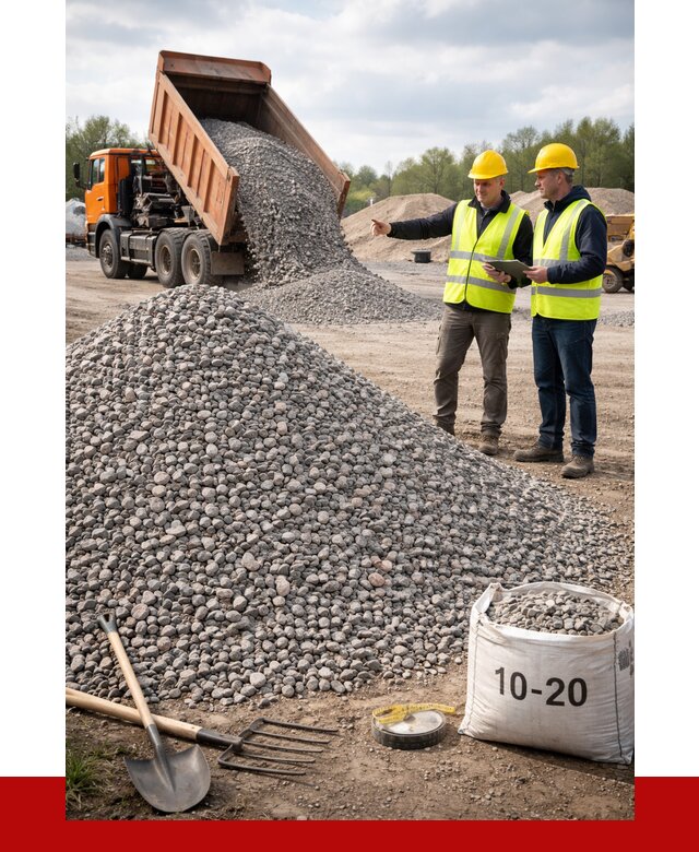 Гранитный щебень фракция 10-20 в Беслане от 4253 руб.|ПРОНЕРУДБсл