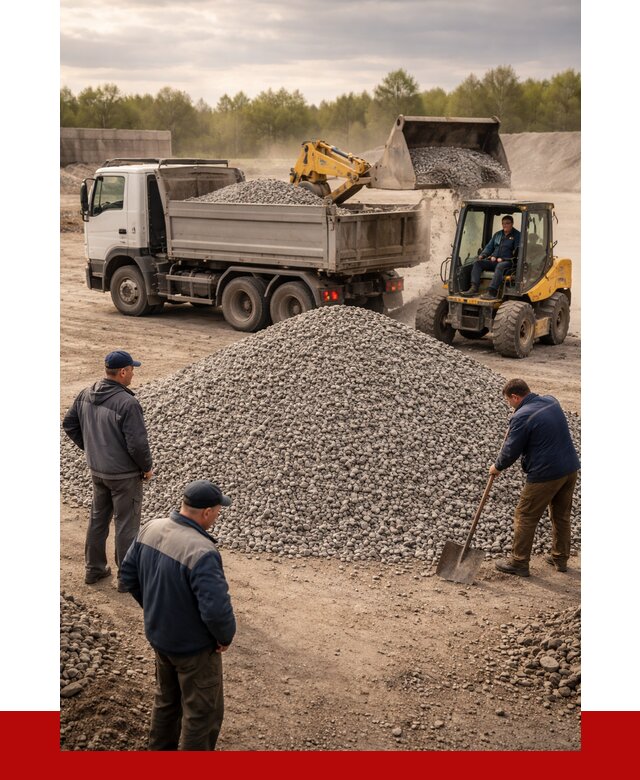 Гравийный щебень фракция 5-20 в Беслане от 2430 р. ПРОНЕРУДБсл