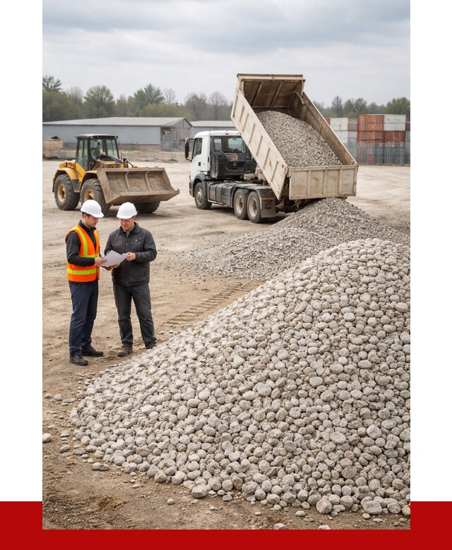 Известняковый щебень в Беслане от 1418 р. доставка | ПРОНЕРУДБсл