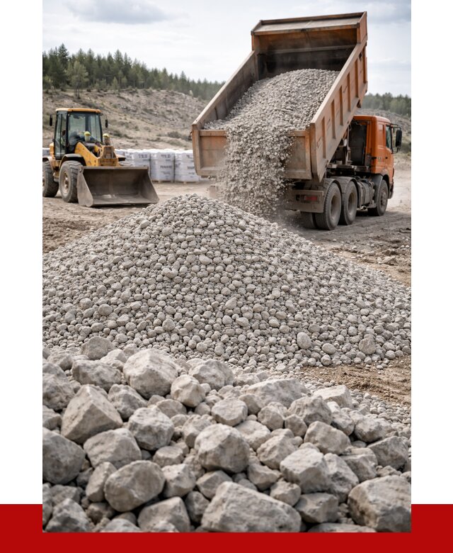 Доломитовый щебень фр. 20-40 в Беслане от 4253 р. | ПРОНЕРУДБсл