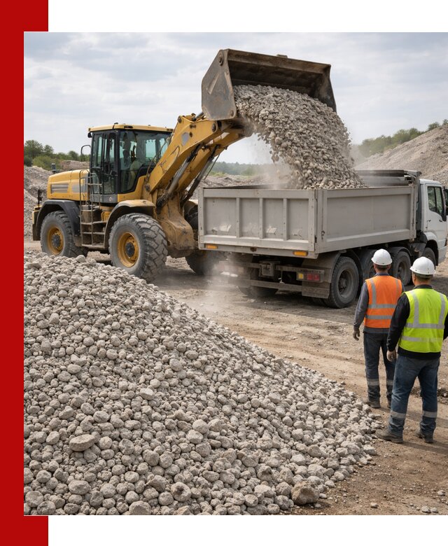 Доломитовый щебень фракция 40–71 доставка и продажа в Беслане