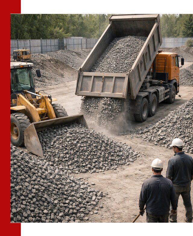 Шлаковый щебень фракция 20-40 доставка и продажа в Беслане