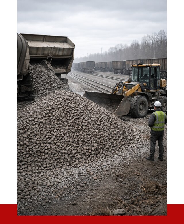 Купить железнодорожный щебень в Беслане от 2835 р. | ПРОНЕРУДБсл