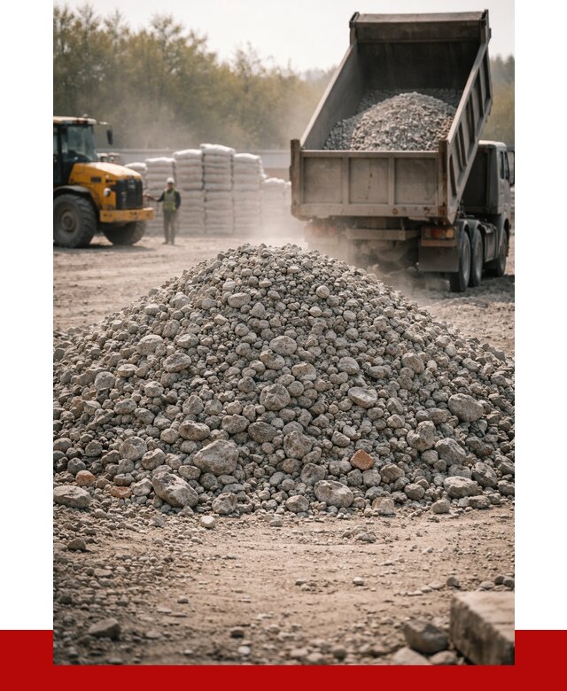 Вторичный щебень фракция 70-150 в Беслане от 1418 р. | ПРОНЕРУДБсл