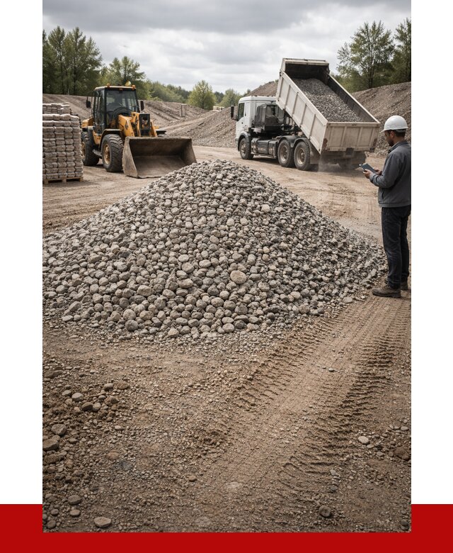 Купить бетонный щебень в Беслане, от 3240 р. ПРОНЕРУДБсл