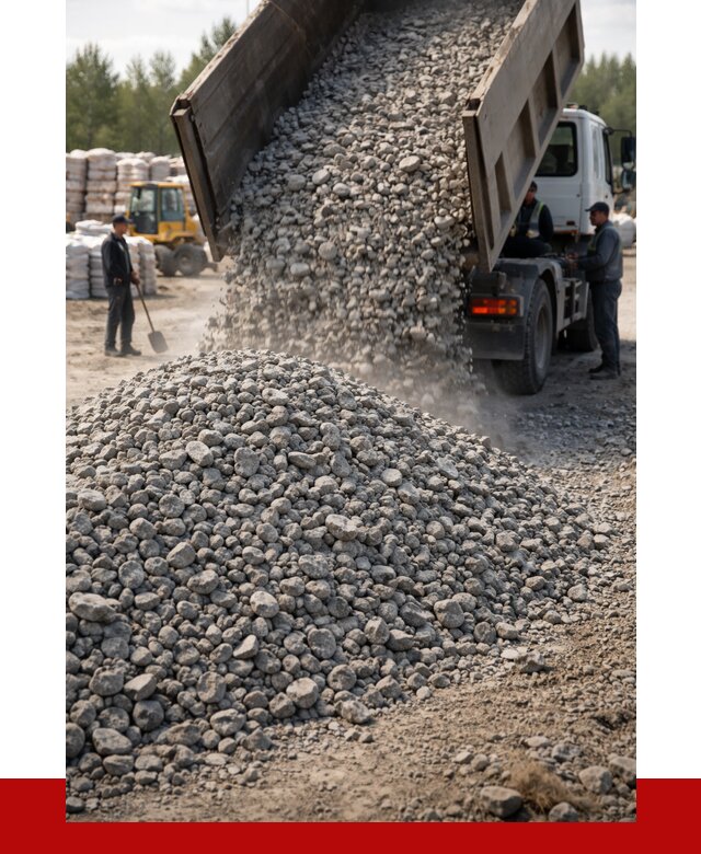 Бетонный щебень фракция 40-70 в Беслане от 1823 р. ПРОНЕРУДБсл