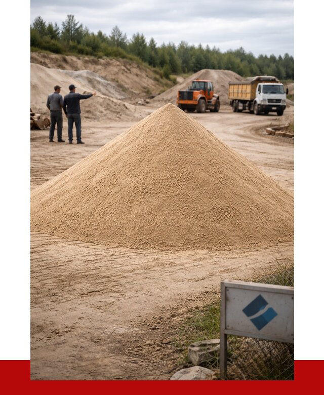 Карьерный песок навалом в Беслане от 1823 р. | ПРОНЕРУДБсл