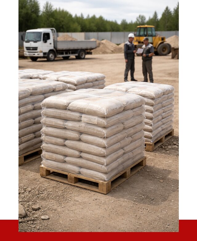 Карьерный песок в мешках в Беслане от 1215 р. - ПРОНЕРУДБсл