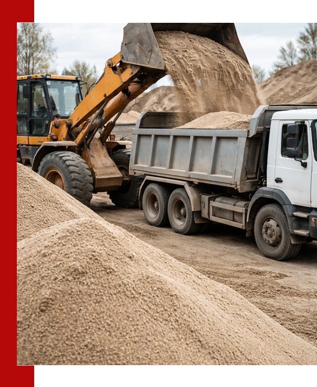 Доставка сеяного песка в Беслане оптом и в розницу
