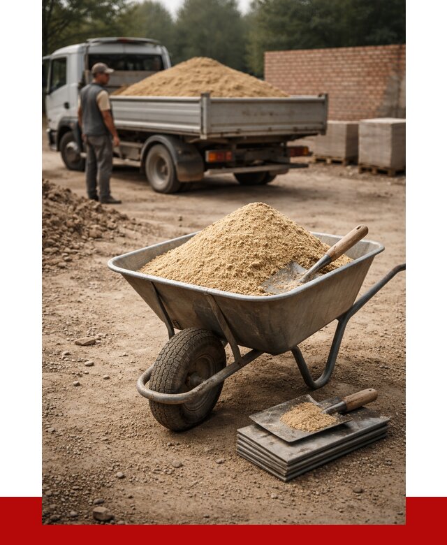 Песок для кладки в Беслане с доставкой от 2228 р. | ПРОНЕРУДБсл