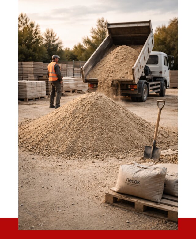 Купить сухой песок в Беслане с доставкой от 2430 р. | ПРОНЕРУДБсл