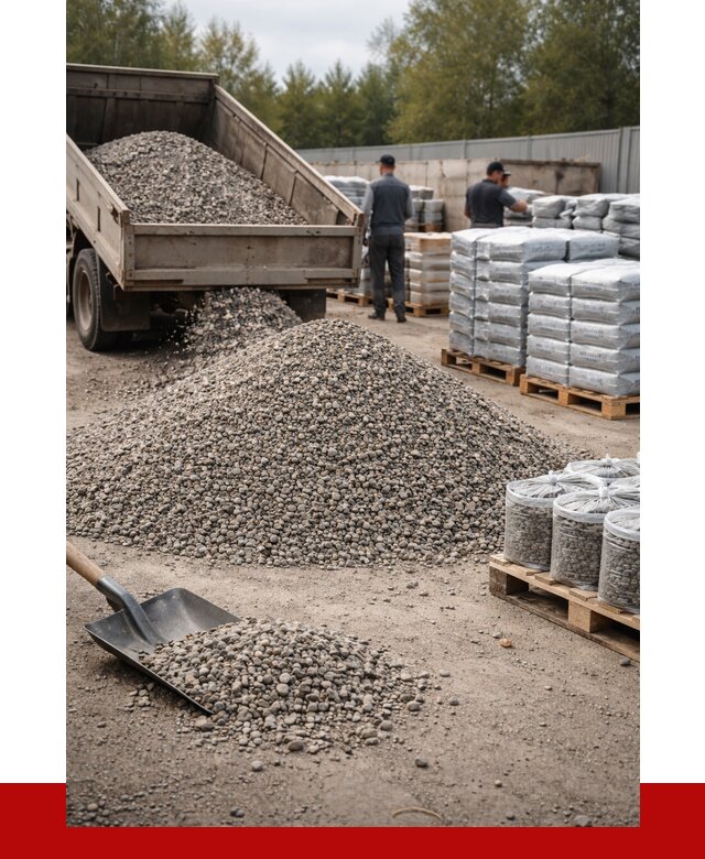 Гравий фракция 5-20 в Беслане купить от 2329 р. ПРОНЕРУДБсл