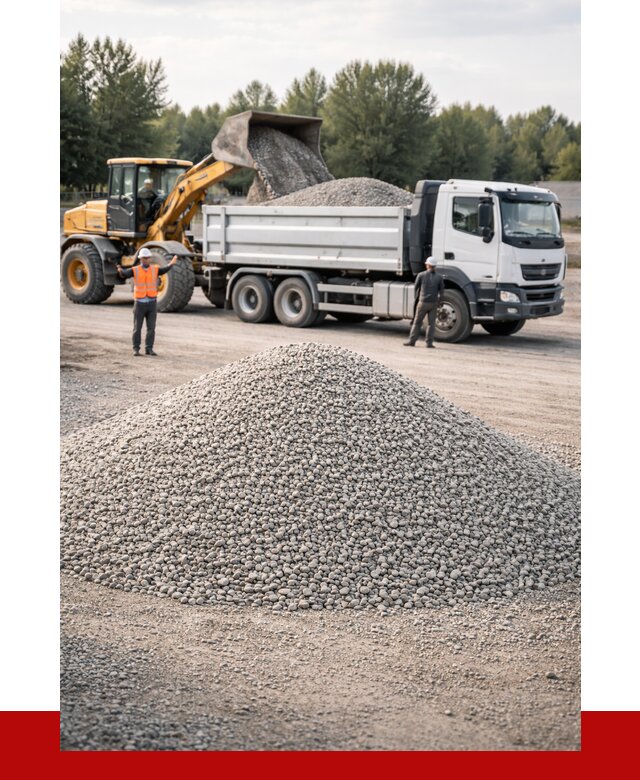 Купить мытый гравий в Беслане от 3544 р, доставка ПРОНЕРУДБсл