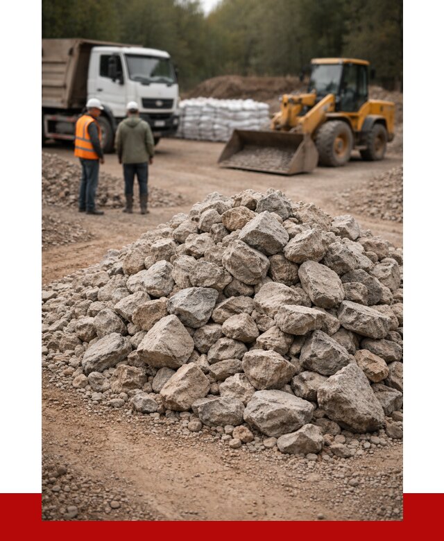 Купить бутовый камень с доставкой в Беслане от 2329 р. | ПРОНЕРУДБсл