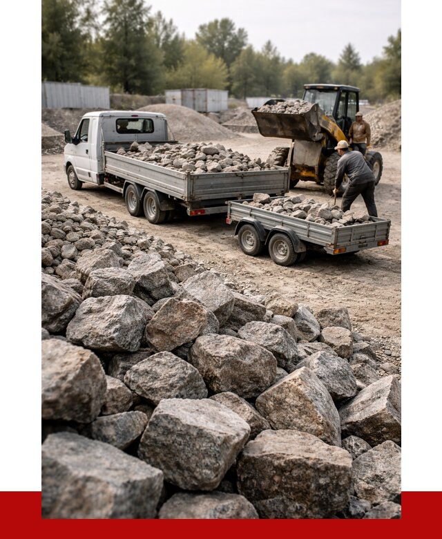 Купить бутовый камень гранитный в Беслане от 2835 р. | ПРОНЕРУДБсл