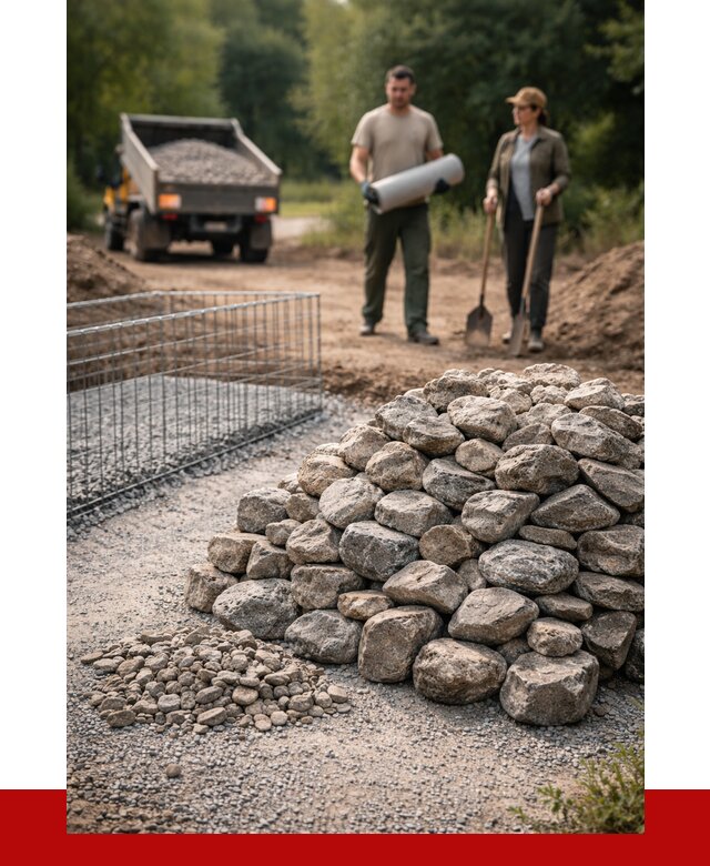 Камень для габионов фракция 100-200 в Беслане от 4860 р. | ПРОНЕРУДБсл