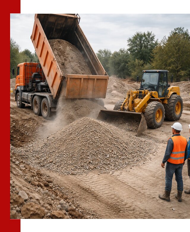 Доставка ПГС фракции С6 в мешках и навалом в Беслане