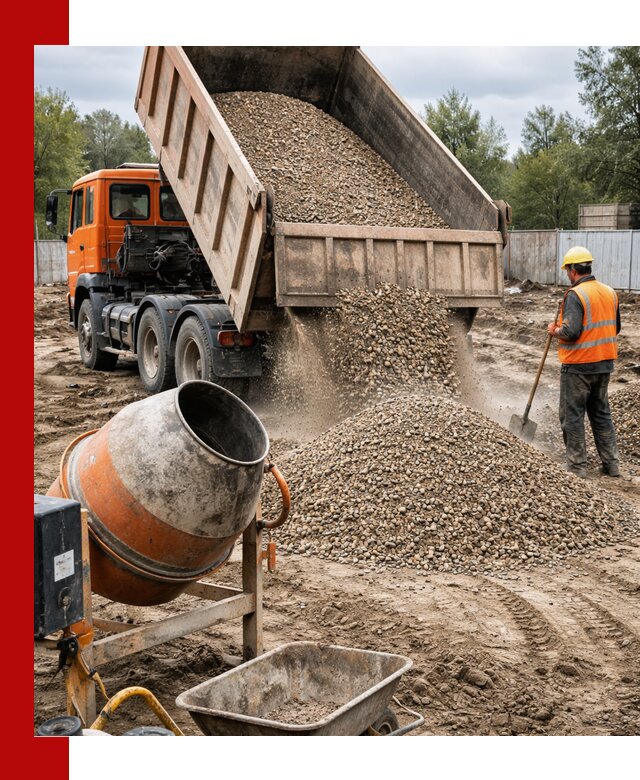 Опгс для бетона с доставкой самосвалом в Беслане от производителя