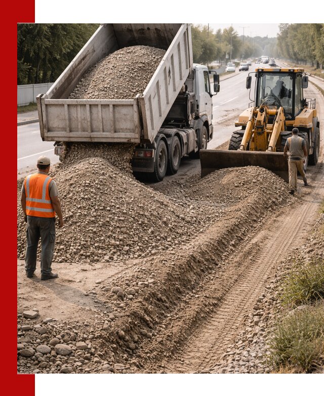 Опгс для устройства дорог и подсыпки в Беслане