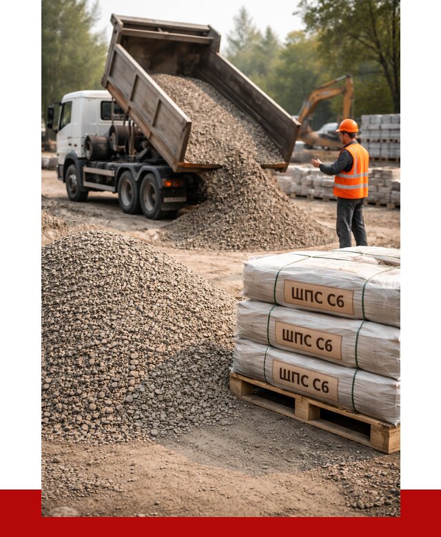 ЩПС С6 в Беслане с доставкой от 2228 р. за куб | ПРОНЕРУДБсл