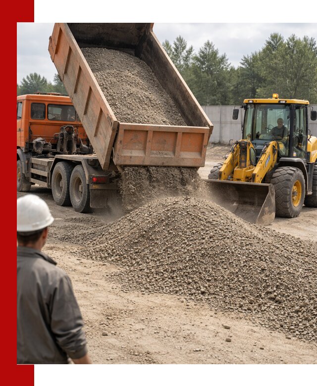 Доставка щпс С8 самосвалами в Беслане от производителя