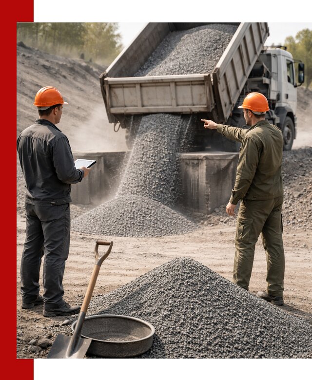 Гранитная крошка фракция 2-5 доставка в Беслане