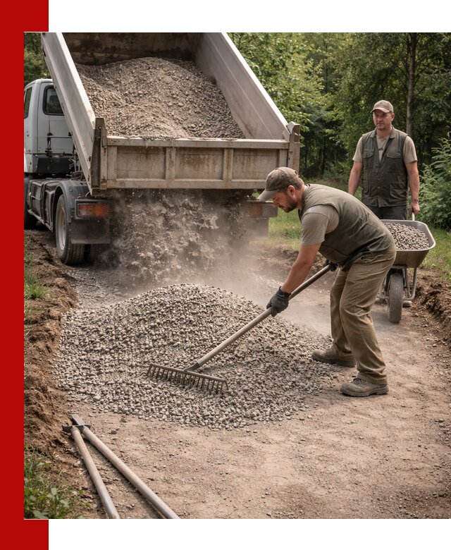 Каменная крошка для дорожек с доставкой в Беслане