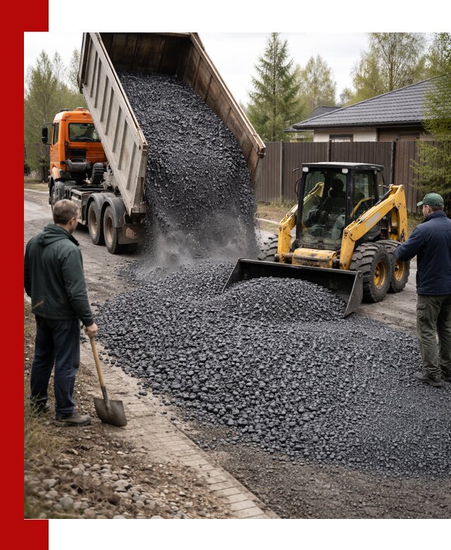 Крошка габбро с доставкой в Беслане для строительных работ