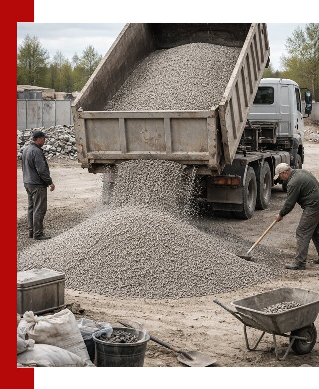 Керамзит фракция 0-5: доставка и продажа в Беслане