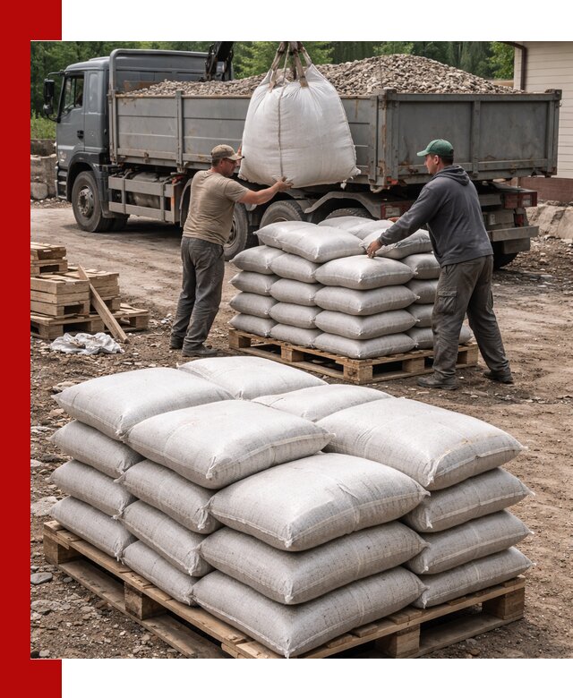 Керамзит в мешках с доставкой в Беслане от компании-поставщика