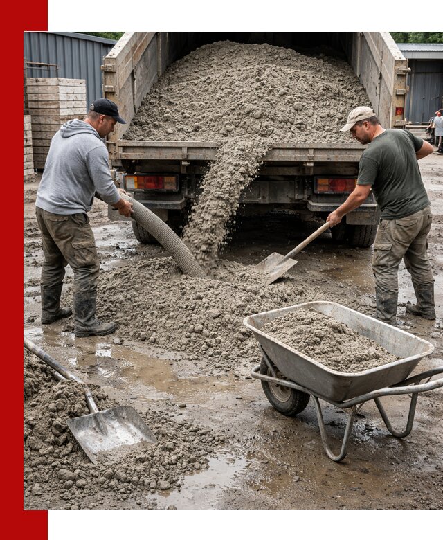 Цементно-песчаная смесь М150 доставка в Беслане