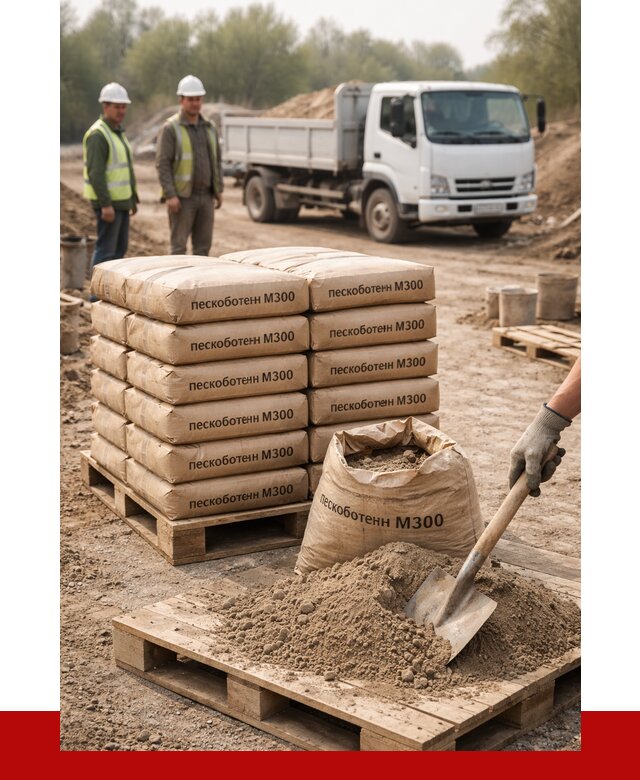 Пескобетон М300 в Беслане с доставкой от 4709 р. за куб | ПРОНЕРУДБсл