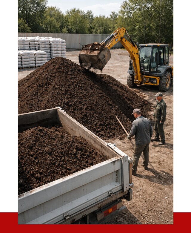 Растительный грунт с доставкой в Беслане от 3240 р. | ПРОНЕРУДБсл