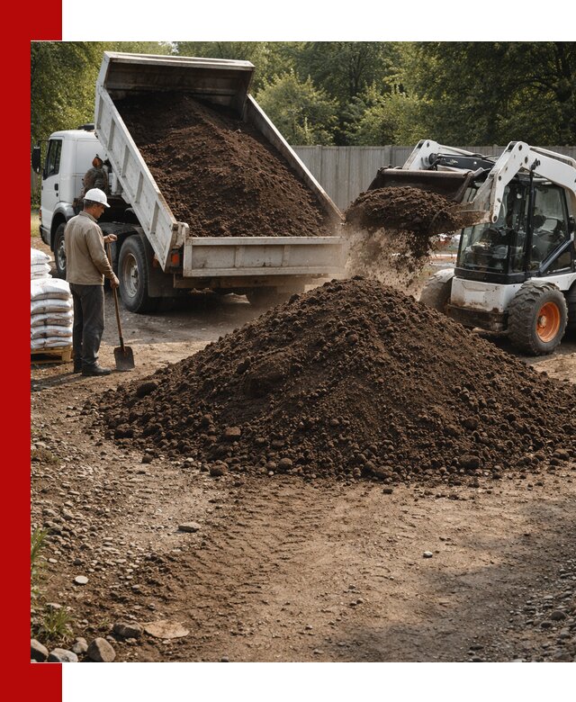 Доставка растительного грунта в Беслане от производителя оптом и в розницу