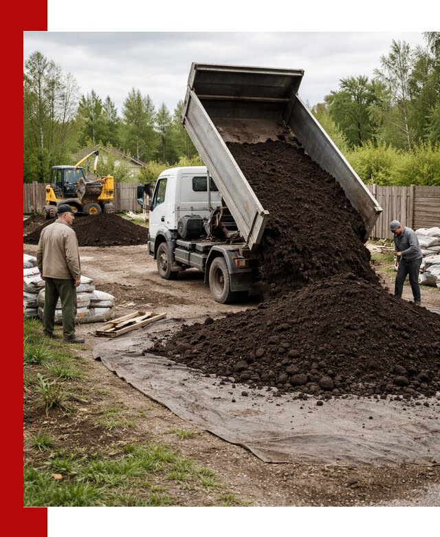 Доставка качественного почвогрунта в Беслане оптом и в розницу