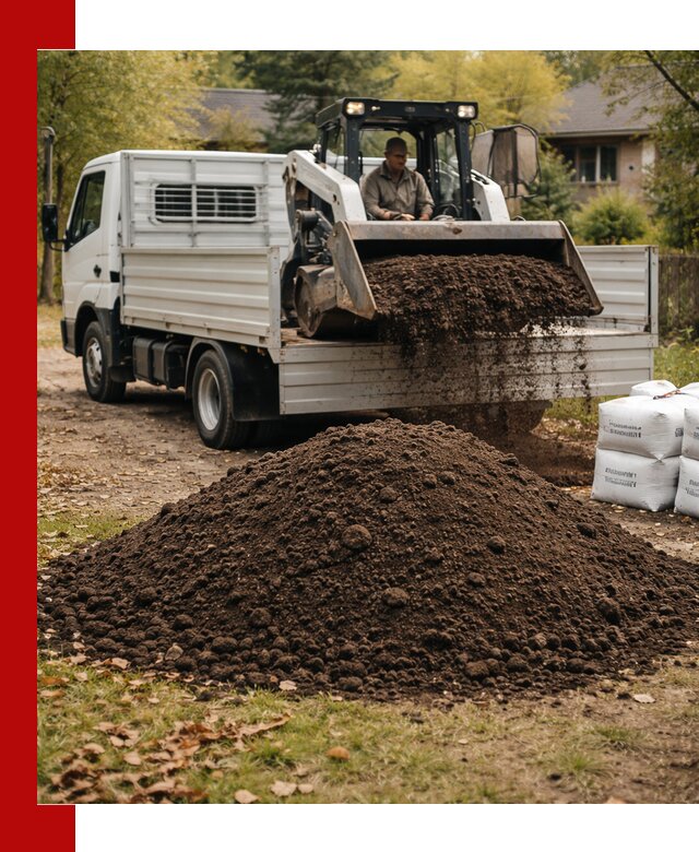Доставка садовой земли в больших объёмах в Беслане