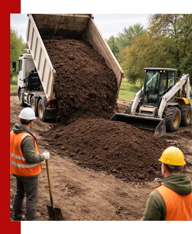 Плодородная смесь для улучшения почвы и восстановления в Беслане