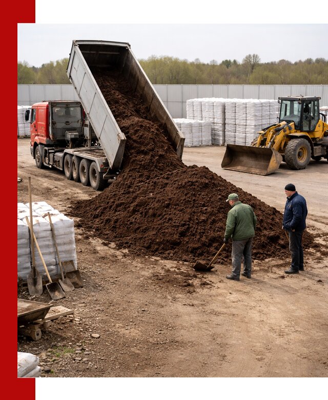 Доставка торфяных смесей оптом и в розницу в Беслане