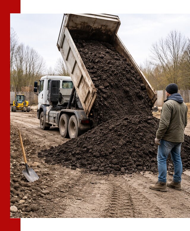 Доставка чернозема навалом в Беслане быстро и выгодно
