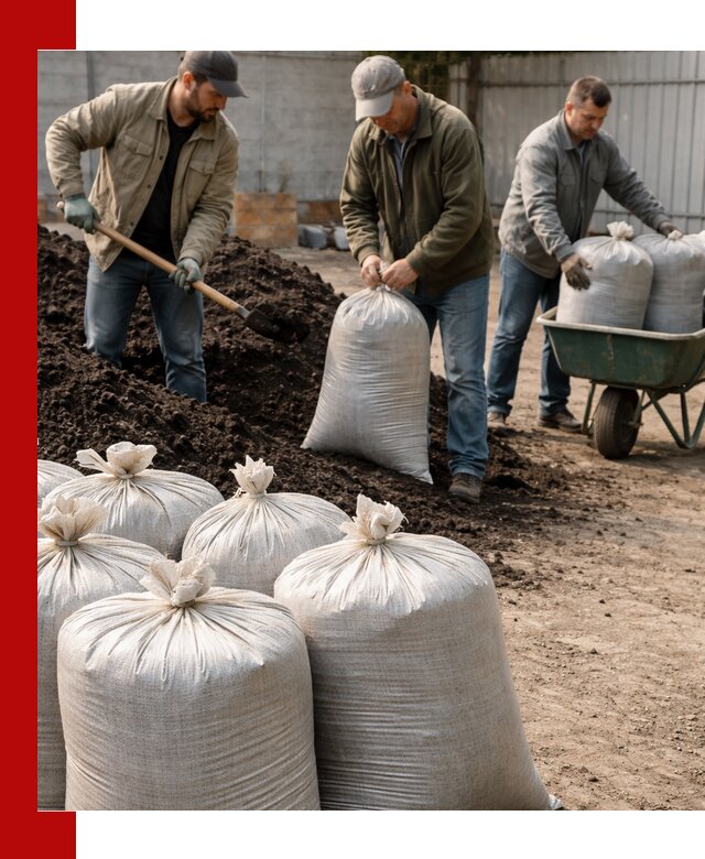 Купить чернозем в мешках с доставкой в Беслане