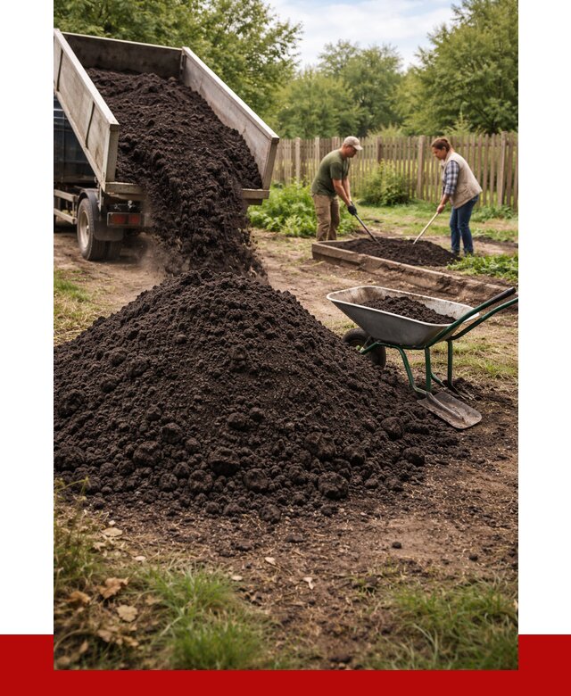 Купить чернозем для огорода в Беслане от 2532 р. | ПРОНЕРУДБсл