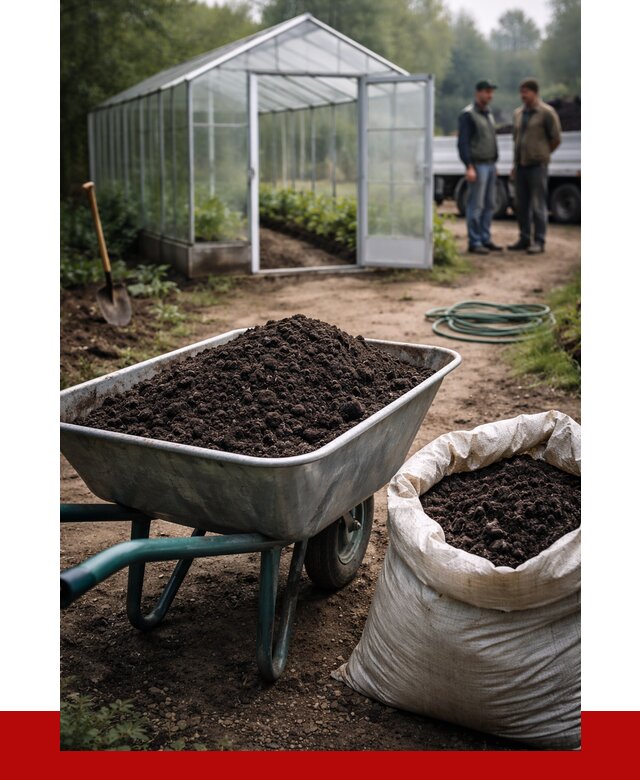 Чернозем для теплицы в Беслане с доставкой от 1519 р. | ПРОНЕРУДБсл