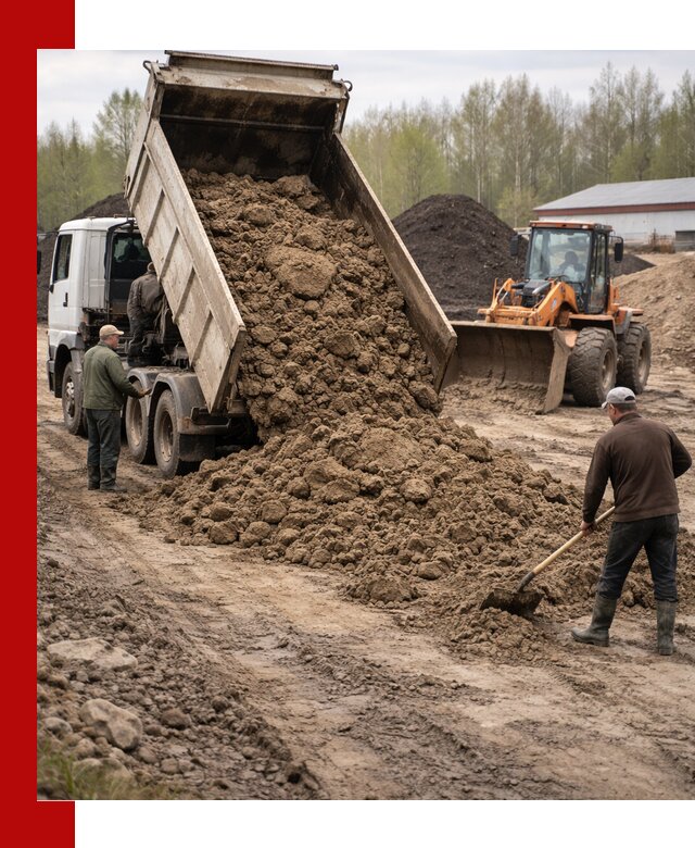 Доставка глин и суглинков в Беслане оптом и вкрай