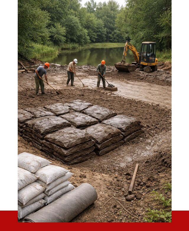 Купить глину для пруда в Беслане от 4557 р. с доставкой | ПРОНЕРУДБсл