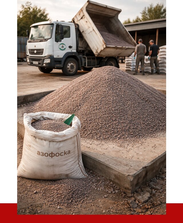 Купить азофоска в Беслане с доставкой от 1215 р. за куб | ПРОНЕРУДБсл