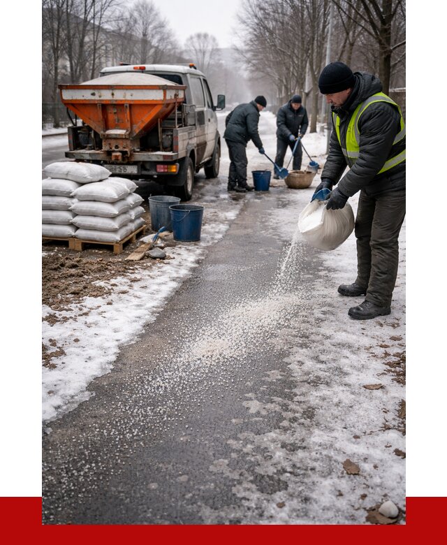 Реагент против гололеда в Беслане с доставкой от 4557 р. | ПРОНЕРУДБсл