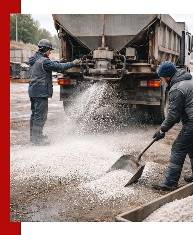 Доставка и продажа хлористого кальция в Беслане