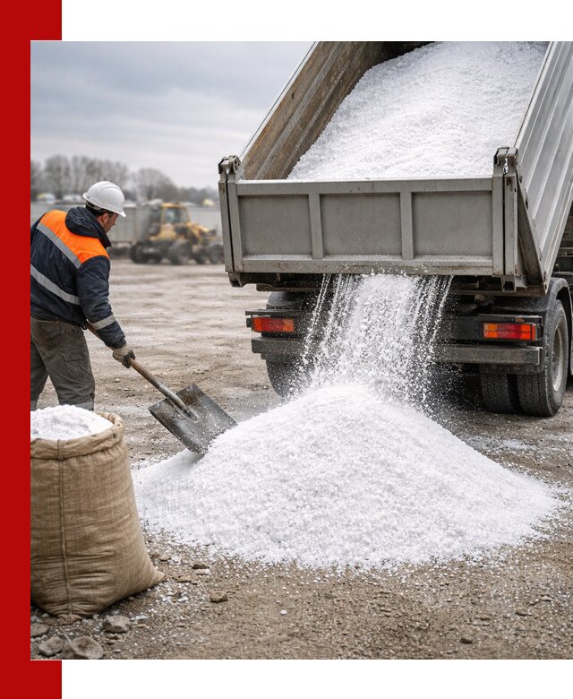 Поставка хлористого натрия оптом и в розницу в Беслане