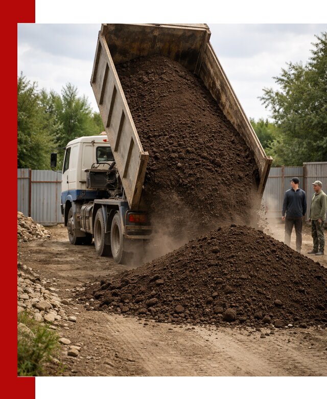 Доставка самосвалом 10 кубов в Беслане быстро и надёжно